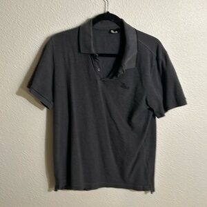 The kooples - worn twice, L gray logo polo
